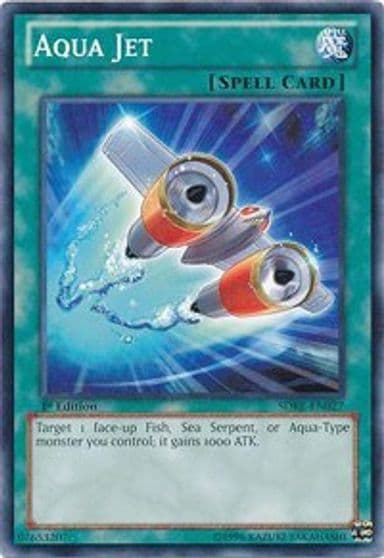 Aqua Jet Structure Deck: Realm of the Sea Emperor Yu-Gi-Oh! card