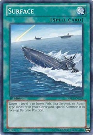 Surface Structure Deck: Realm of the Sea Emperor Yu-Gi-Oh! card