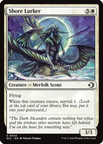 Shore Lurker Lorwyn Eclipsed Magic card