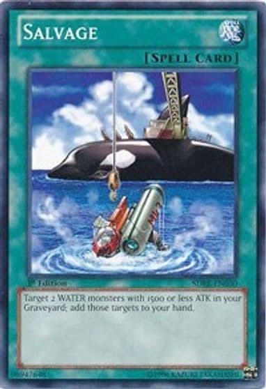 Salvage Structure Deck: Realm of the Sea Emperor Yu-Gi-Oh! card