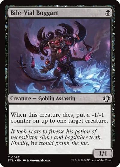 Bile Vial Boggart Lorwyn Eclipsed Magic card