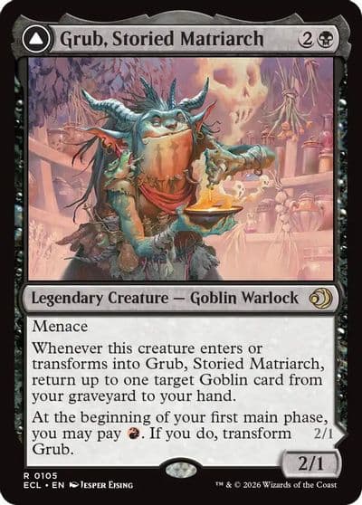 Grub Storied Matriarch Lorwyn Eclipsed Magic card