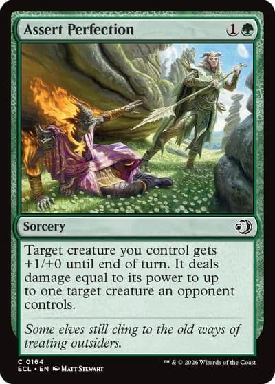 Assert Perfection Lorwyn Eclipsed Magic card