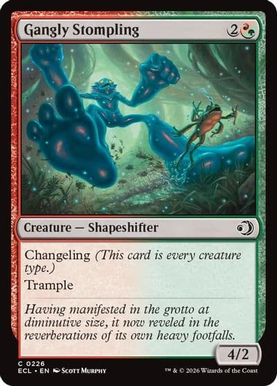 Gangly Stompling Lorwyn Eclipsed Magic card