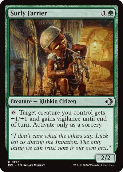 Surly Farrier Lorwyn Eclipsed Magic card