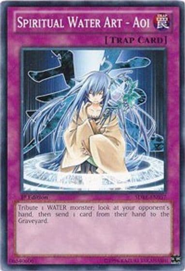 Spiritual Water Art Aoi Structure Deck: Realm of the Sea Emperor Yu-Gi-Oh! card