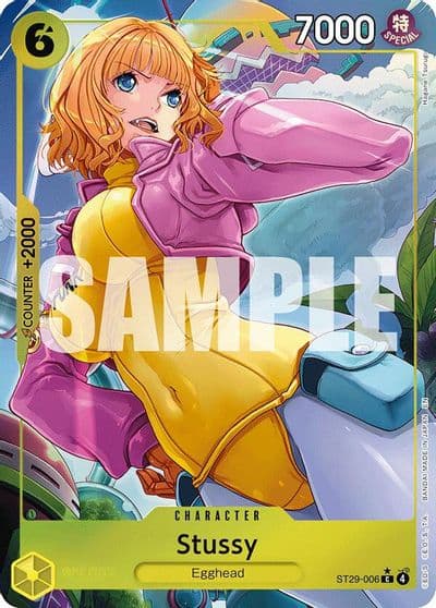 Stussy Full Art Starter Deck 29: Egghead One Piece card