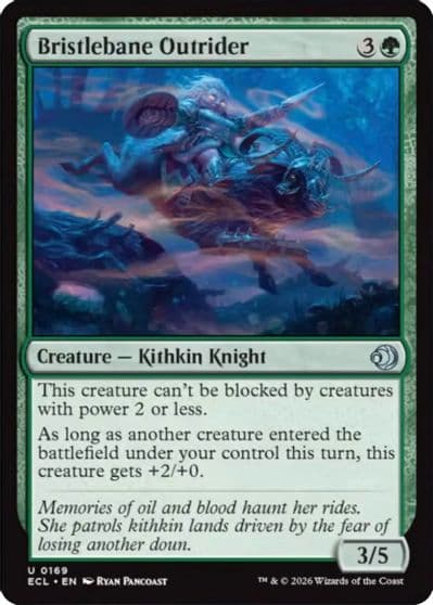 Bristlebane Outrider Lorwyn Eclipsed Magic card