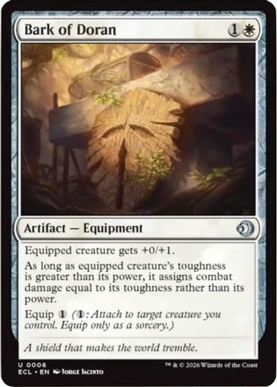 Bark of Doran Lorwyn Eclipsed Magic card