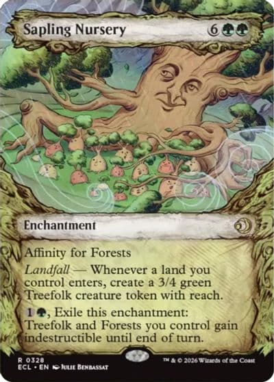 Sapling Nursery Showcase Lorwyn Eclipsed Magic card