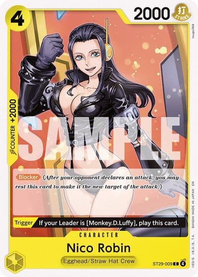 Nico Robin Starter Deck 29: Egghead One Piece card