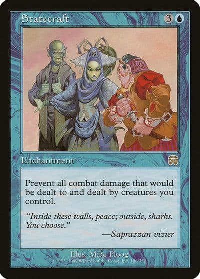 Statecraft Mercadian Masques Magic card