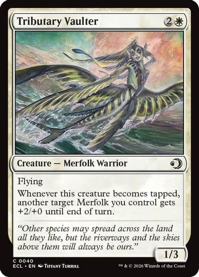 Tributary Vaulter Lorwyn Eclipsed Magic card
