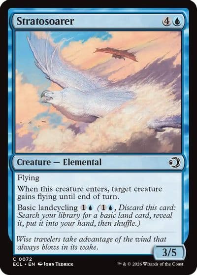 Stratosoarer Lorwyn Eclipsed Magic card