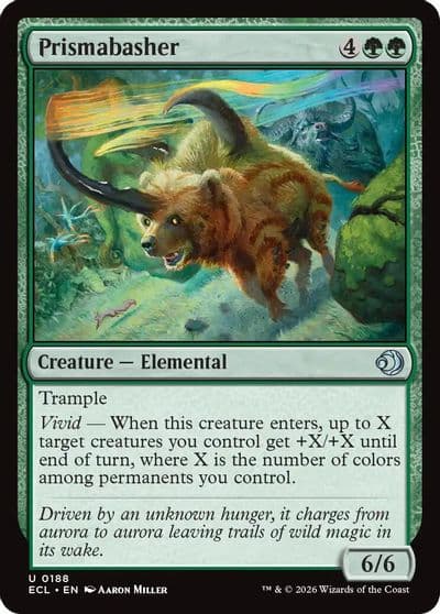 Prismabasher Lorwyn Eclipsed Magic card