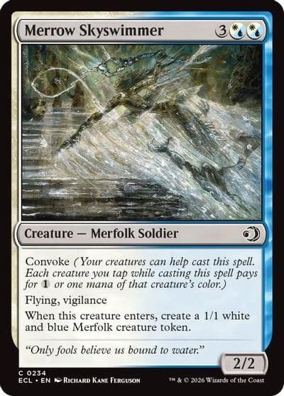 Merrow Skyswimmer Lorwyn Eclipsed Magic card