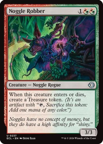 Noggle Robber Lorwyn Eclipsed Magic card
