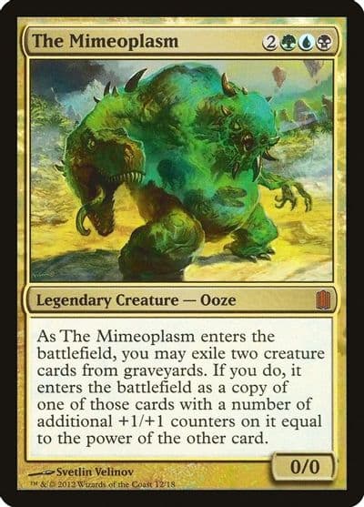 The Mimeoplasm Commander's Arsenal Magic card