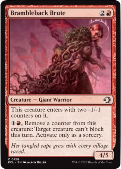 Brambleback Brute Lorwyn Eclipsed Magic card