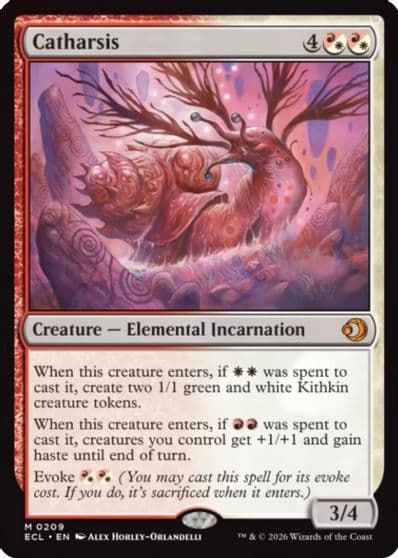 Catharsis Lorwyn Eclipsed Magic card