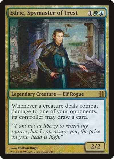 Edric Spymaster of Trest Commander's Arsenal Magic card