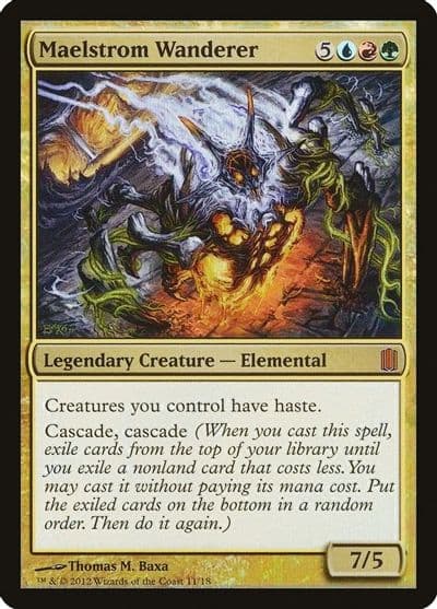Maelstrom Wanderer Commander's Arsenal Magic card