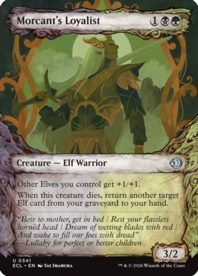 Morcants Loyalist Showcase Lorwyn Eclipsed Magic card