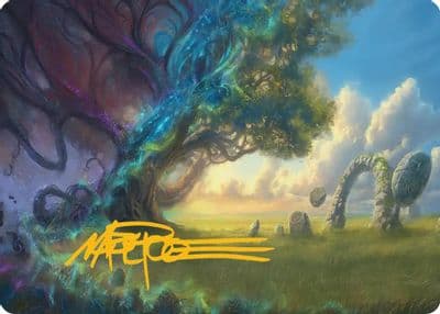 Morningtides Light Art Card Gold Stamped Signature Art Series: Lorwyn Eclipsed Magic card