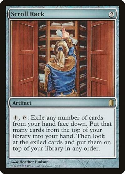 Scroll Rack Commander's Arsenal Magic card