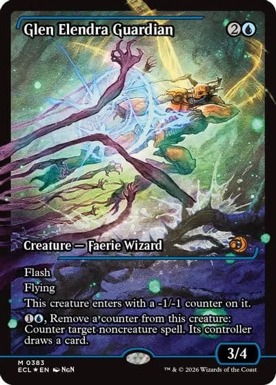 Glen Elendra Guardian 0383 Showcase Lorwyn Eclipsed Magic card