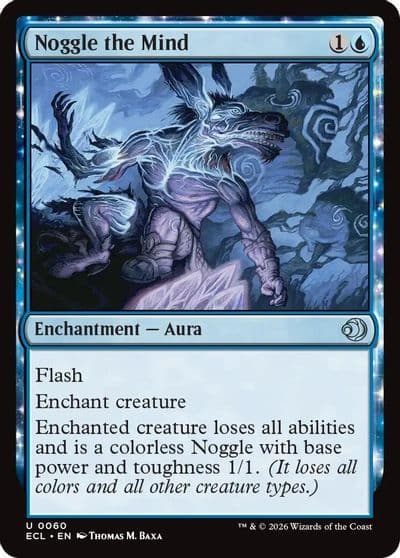 Noggle the Mind Lorwyn Eclipsed Magic card