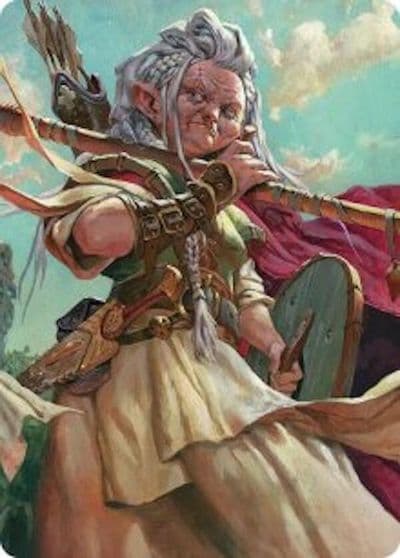 Brigid Clachans Heart Art Card Art Series: Lorwyn Eclipsed Magic card