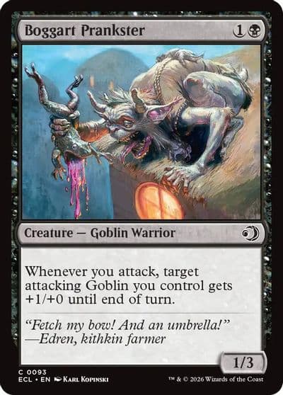 Boggart Prankster Lorwyn Eclipsed Magic card