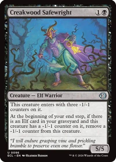 Creakwood Safewright Lorwyn Eclipsed Magic card