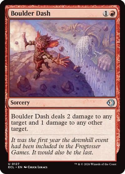 Boulder Dash Lorwyn Eclipsed Magic card