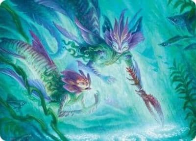 Silvergill Mentor Art Card Art Series: Lorwyn Eclipsed Magic card
