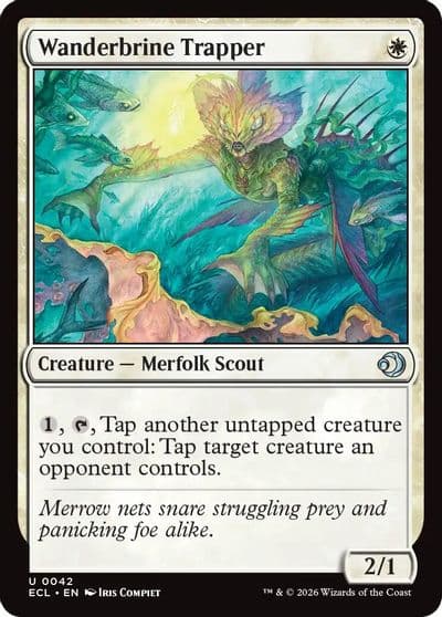 Wanderbrine Trapper Lorwyn Eclipsed Magic card