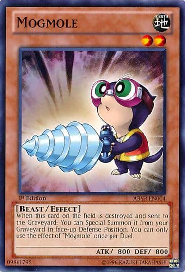 Mogmole Abyss Rising Yu-Gi-Oh! card