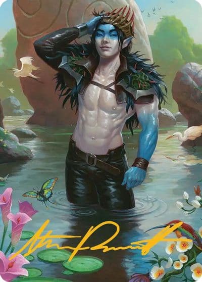 Oko Lorwyn Liege Art Card Gold Stamped Signature Art Series: Lorwyn Eclipsed Magic card