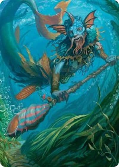 Sygg Wanderwine Wisdom Art Card Art Series: Lorwyn Eclipsed Magic card