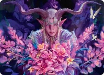 Dawnhand Eulogist Art Card Art Series: Lorwyn Eclipsed Magic card