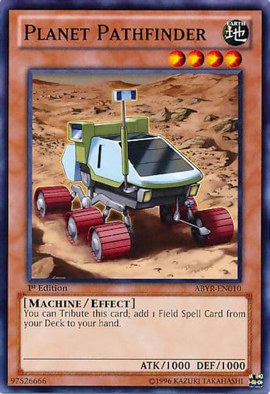 Planet Pathfinder Abyss Rising Yu-Gi-Oh! card