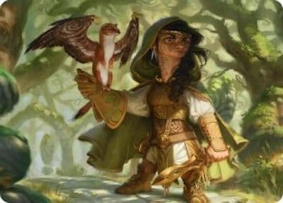 Crossroads Watcher Art Card Art Series: Lorwyn Eclipsed Magic card