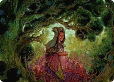 Bloom Tender Art Card Art Series: Lorwyn Eclipsed Magic card