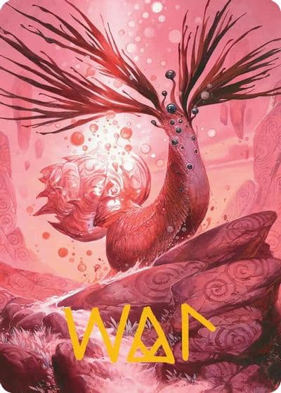 Catharsis Art Card Gold Stamped Signature Art Series: Lorwyn Eclipsed Magic card