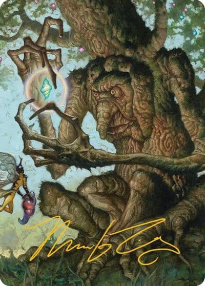 Faeburrow Elder Art Card Gold Stamped Signature Art Series: Lorwyn Eclipsed Magic card