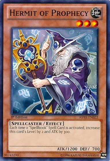 Hermit of Prophecy Abyss Rising Yu-Gi-Oh! card