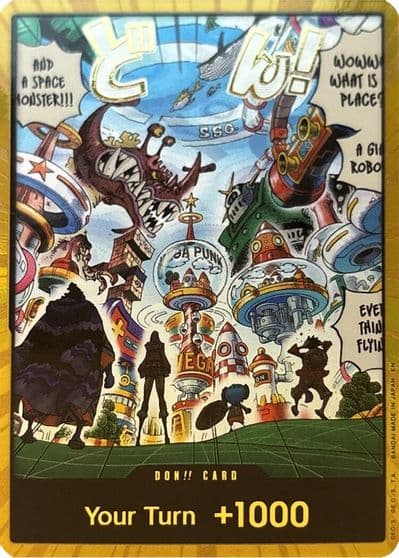 DON Card Egghead Gold The Azure Sea's Seven One Piece card