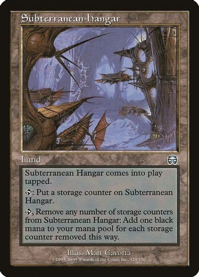 Subterranean Hangar Mercadian Masques Magic card