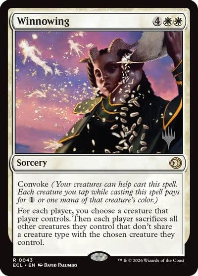 Winnowing Promo Pack: Lorwyn Eclipsed Magic card